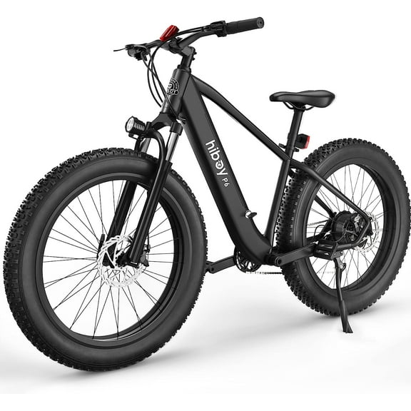 Hiboy P6 Fat Tire Electric Bike, 26'' 4.0 Fat Tire Dirt Ebike Shimano 7 Speed Gears 750W Motor 48V 13Ah Lithium-Ion Removable Battery Snow Mountain City Adult Electric Bicycles, UL 2849 Certified