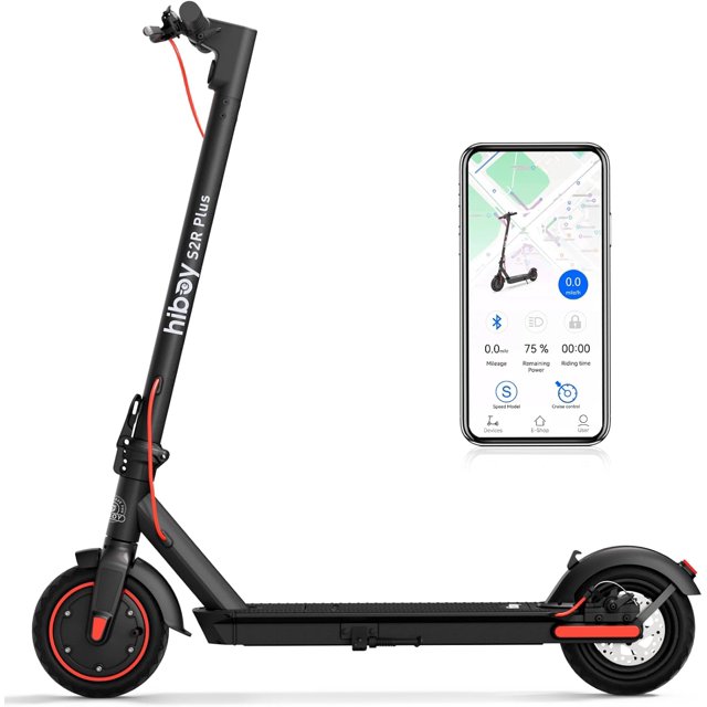 Hiboy S2/S2R Plus Electric Scooter, 8.5"/9" Tires, Up to 17/22 Miles
