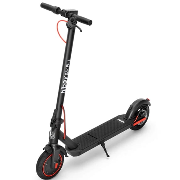 Hiboy S2R Plus Electric Scooter with 9" Pneumatic Tires, Detachable Battery Upgraded 350W Motor Max 22 Miles & 19 MPH Foldable Commuter E-Scooter for Adults