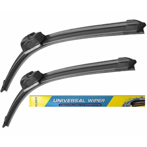 Hicarvi Windshield Wiper Blade Multi-Adapter Beam All Season Sizes