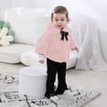 thumbnail image 1 of Hicidod Baby Fleece Jacket Girls Winter Faux Fur Coat Fuzzy Cute Warm Coat Thick Furry Comfortable Outerwear, 1 of 5