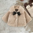 thumbnail image 1 of Hicidod Baby Fleece Jacket Girls Winter Faux Fur Coat Fuzzy Cute Warm Coat Thick Furry Comfortable Outerwear, 1 of 6