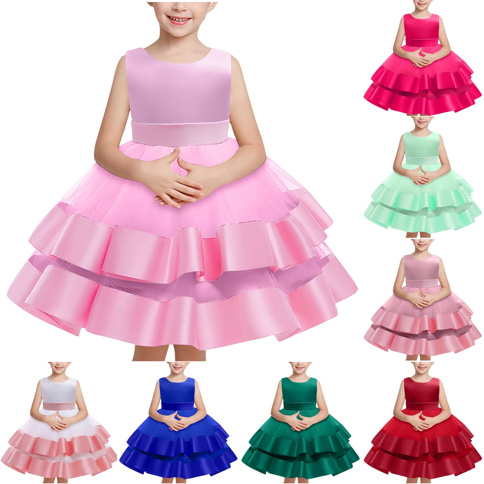 Hicidod Baby Girl Tulle Dress Baby Birthday Party Dress Tutu Dresses