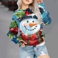 thumbnail image 1 of Hicidod Christmas Sweatshirt for Kids Santa Claus Graphic Girls Shirts Crewneck Long Sleeve Pullover Top Clothes, 1 of 4