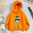 thumbnail image 1 of Hicidod Girls' Hoodies Fashion Printed Casual Sweatshirts Spring Fall Long Sleeve Lightweight Loose Fit Pullover Tops, 1 of 1