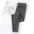 thumbnail image 1 of Hicidod Girls' Leggings Winter Padded Thicken Thermal Kids Tights Solid Soft Warm Stretchy Full Length Athletic Pants, 1 of 3