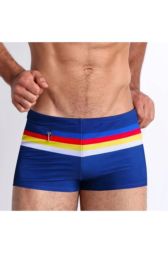 Men Swim Trunks Quick Dry Lightweight Thin Training Swimsuits Solid Basic Athletic Sport Board Shorts with Pockets