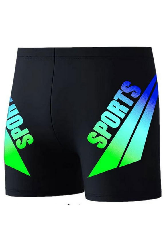 Men's Swim Trunks Athletic Quick Dry Durable Compression Swim Briefs Lightweight Training Bathing Swimming Shorts