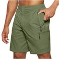 thumbnail image 1 of Hicidod Men's Swim Trunks Compression Liner Quick Dry Bathing Suits Solid Thin Casual Swimming Shorts with Cargo Pockets, 1 of 6