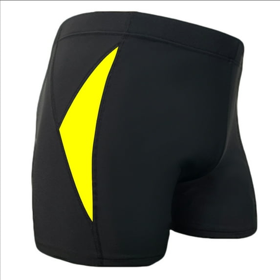 Hicidod Swim Jammers for Men Athletic Compression Training Swimsuit Trunks Print Quick Dry Durable Resistant Swim Shorts