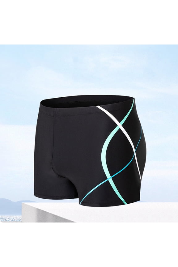 Swimming Trunks for Men Jammers Athletic Compression Training Bathing Swimming Shorts Quick Dry Durable Resistant Swim Trunk