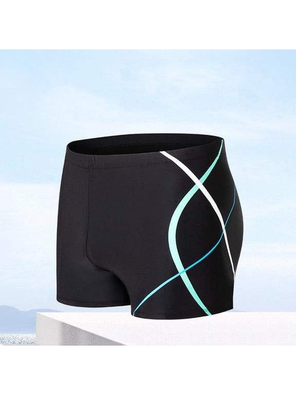 Swimming Trunks for Men Jammers Athletic Compression Training Bathing Swimming Shorts Quick Dry Durable Resistant Swim Trunk