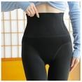 thumbnail image 1 of Hicidod Tights for Women Opaque High Waist Fleece Lined Nude Leggings Soft Warm Thermal Winter Tummy Pantyhose Clothes, 1 of 4
