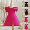 thumbnail image 1 of Hicidod Toddler Birthday Princess Dress Off The Shoulder Bowknot Wedding Dress Special Occasion Formal Gowns Pageant Dresses Fall for Women, 1 of 7