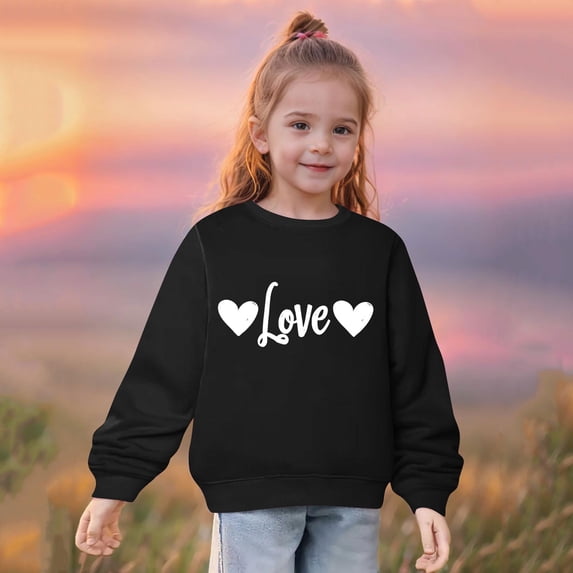 Hicidod Toddler Crewneck Sweatshirts Fashion Solid Color Pullover Tops Long Sleeve Kids Cotton Blouse for Boys Girls