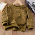 thumbnail image 1 of Hicidod Toddler Sweatshirt Boys Crew Neck Long Sleeve Pullover Tops Fall Spring Cute Print Children Cotton Sweatshirts, 1 of 3