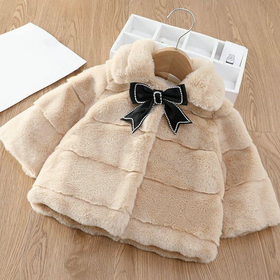Hicidod Toddler Winter Coats For Kids Hooded Warm Thick Sherpa Teddy Fuzzy Jackets Outwear Baby Boys Girls Cute Bear Ears Jacket