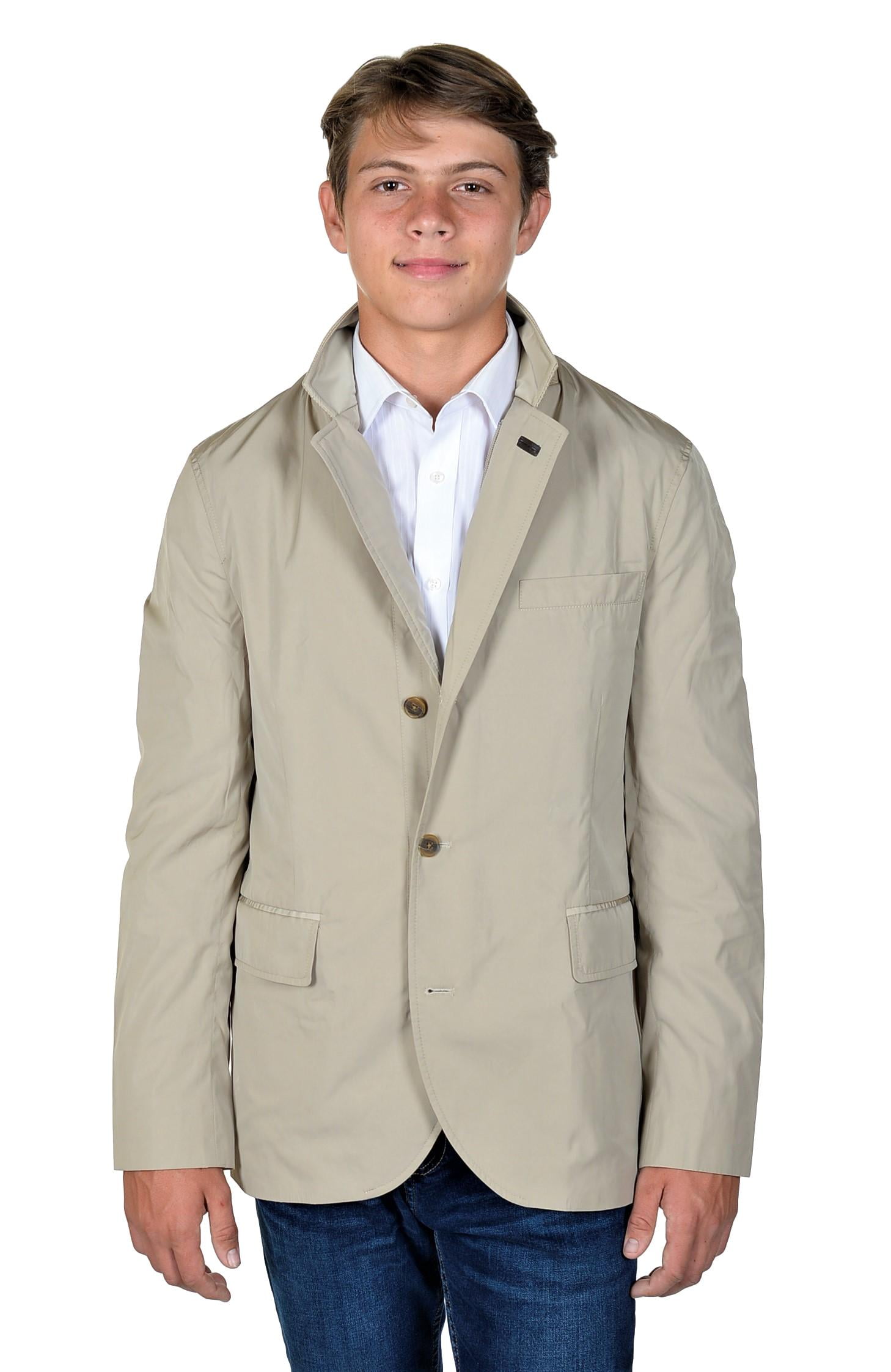 HICKEY FREEMAN Men's Mahogany Collection Dean Jacket in Tan, Medium