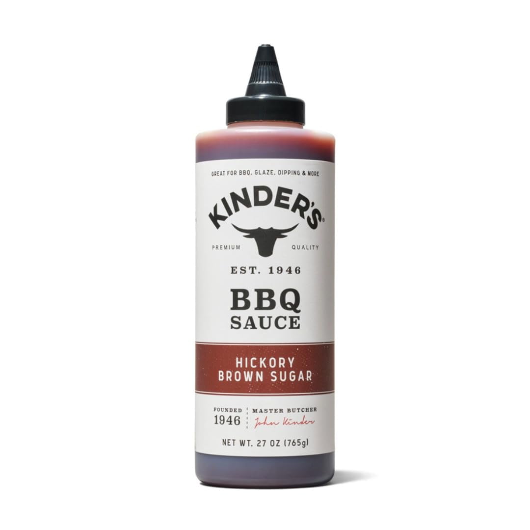 Hickory Brown Sugar Bbq Sauce | Pack Of 1 | 27 Ounce | Kinders Sauce ...