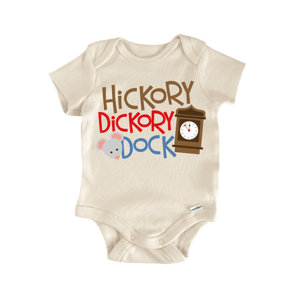 Hickory Dickory Dock Newborn Baby Bodysuit
