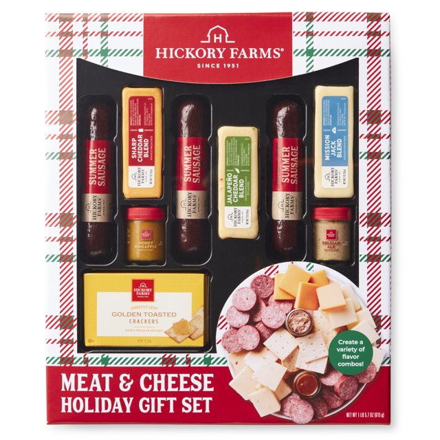 Hickory Farms 24.97 Meat & Cheese Holiday Gift Set