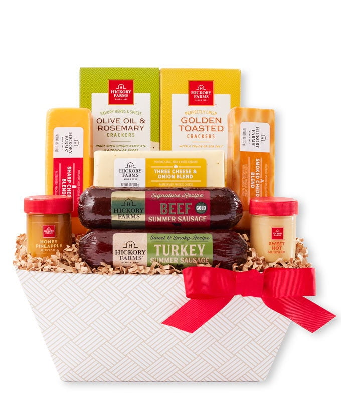 Hickory Farms Savory Selections Gift Basket