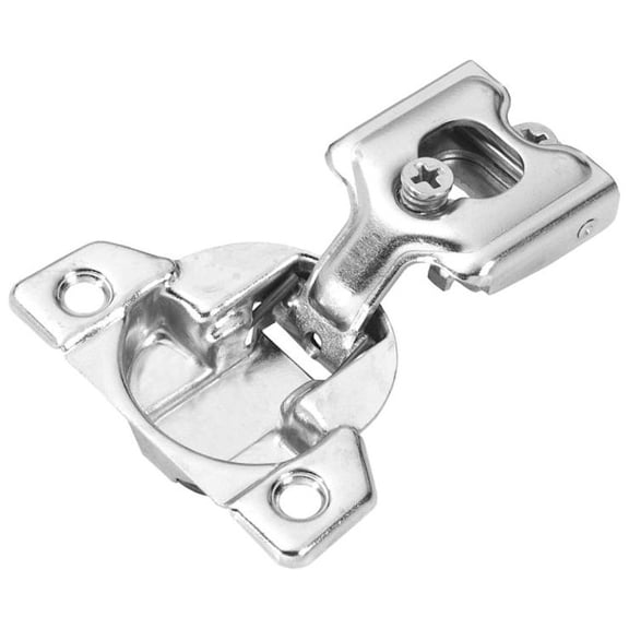 Hickory Hardware Concealed Face Frame with 3/4 Inch Overlay - Polished Nickel P5127-14