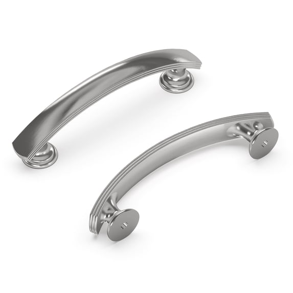 3" CTC American Diner Cabinet Pull - Satin Nickel