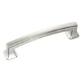 thumbnail image 1 of Hickory Hardware Bridges Traditional Arch Cabinet Pull 3-3/4 in. Satin Nickel Silver 1 pk, 1 of 5