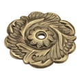 thumbnail image 1 of Hickory Hardware Cavalier Collection Backplate, 2-3/8" Dia. - Antique Brass, 1 of 2