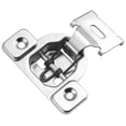 thumbnail image 1 of .5" Overlay Euroframe Cabinet Hinge, Bright Nickel Belwith Specialty Hinges, 1 of 1