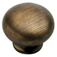 thumbnail image 1 of Hickory Hardware Cottage Collection Knob, 1-1/4" Dia. - Satin Dover, 1 of 2