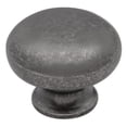 thumbnail image 1 of Hickory Hardware Cottage 1-1/8 Inch Diameter Black Nickel Vibed Cabinet Knob P770-BNV, 1 of 2