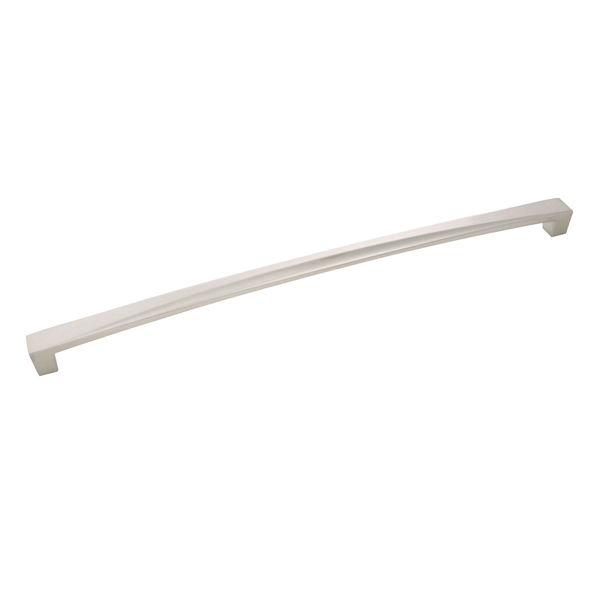 Satin Nickel 12-inch Modern Cabinet Handle with Mounting Hardware
