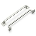 thumbnail image 1 of Hickory Hardware Forge 192 Millimeter Center to Center Satin Nickel Cabinet Pull H076704-SN, 1 of 6