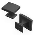 thumbnail image 1 of Hickory Hardware Forge Collection Cabinet Knob 1-7/16" X 1-1/4" Black Iron Finish H076699-BI, 1 of 6