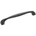 thumbnail image 1 of Hickory Hardware H076018-BI-5B 160 mm CC Twist Cabinet Pull, Black Iron - Pack of 5, 1 of 7