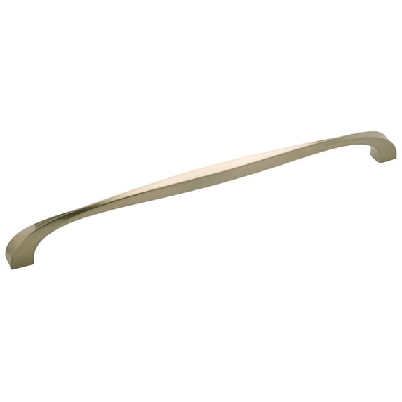 Hickory Hardware H076021-EGN-5B 12 in. CC Twist Cabinet Pull, Elusive Golden Nickel - Pack of 5