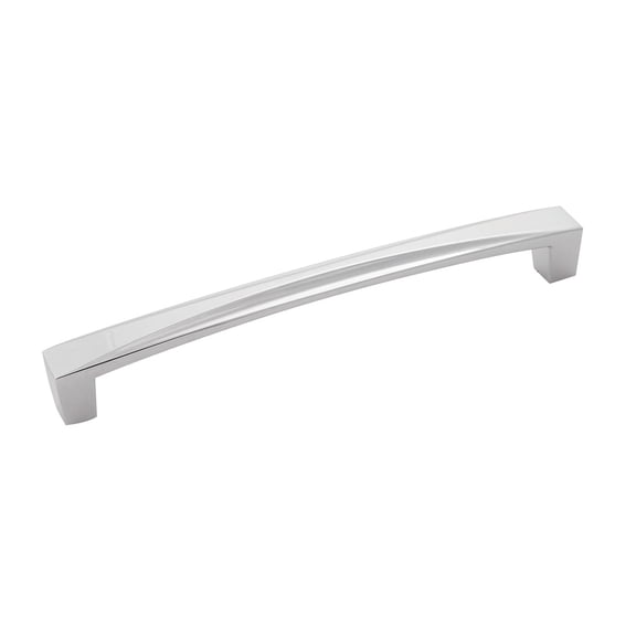 Hickory Hardware H076132 Crest 6-5/16" Center To Center Handle Cabinet Pull - Chrome