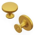 thumbnail image 1 of Hickory Hardware H076698-BGB-10B 1.37 in. Dia. Forge Knob, Brushed Golden Brass, 1 of 4