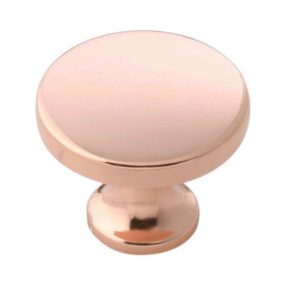 Hickory Hardware H076698-CP-10B 1.37 in. Dia. Forge Knob, Polished Copper
