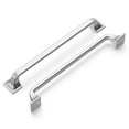 thumbnail image 1 of Hickory Hardware H076704-CH 192 mm Center to Center Forge Pull, Chrome, 1 of 6