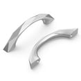 thumbnail image 1 of Hickory Hardware H077840CH-10B 3 in. CC Karat Arch Cabinet Pull, Polished Chrome - Pack of 10, 1 of 7