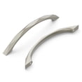 thumbnail image 1 of Hickory Hardware H077842SN-10B 128 mm CC Karat Arch Cabinet Pull, Satin Nickel - Pack of 10, 1 of 7