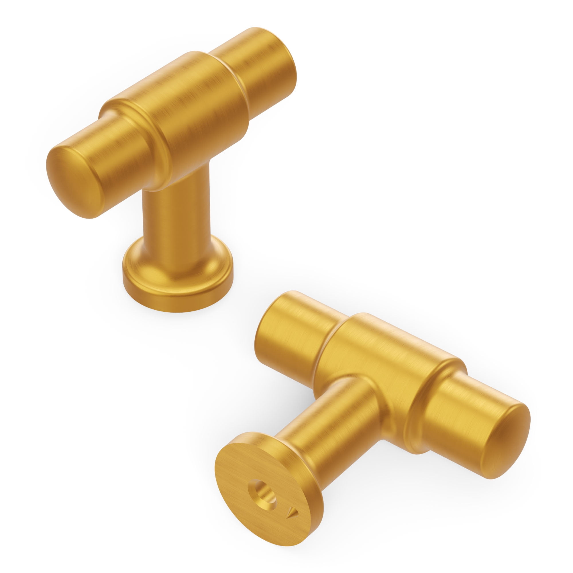 Hickory Hardware H077850 Piper 1-5/8" T Bar Modern Industrial Cabinet Bar Knob / Drawer