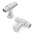 thumbnail image 1 of Hickory Hardware H077850CH-10B 1.62 in. Piper T-Bar Cabinet Knob, Polished Chrome - Pack of 10, 1 of 7