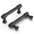 thumbnail image 1 of Hickory Hardware H077851MB 3 in. Center to Center Piper Collection Pull, Matte Black Finish, 1 of 7