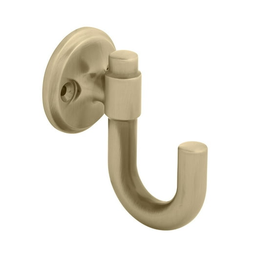 Belwith BWH077859 CBZ 1.125 in. Center-to-Center Piper Hook - Champagne Bronze