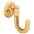 thumbnail image 1 of Hickory Hardware H077859BGB-5B 3.18 in. Piper Single Wall Hook, Brushed Golden Brass - Pack of 5, 1 of 7