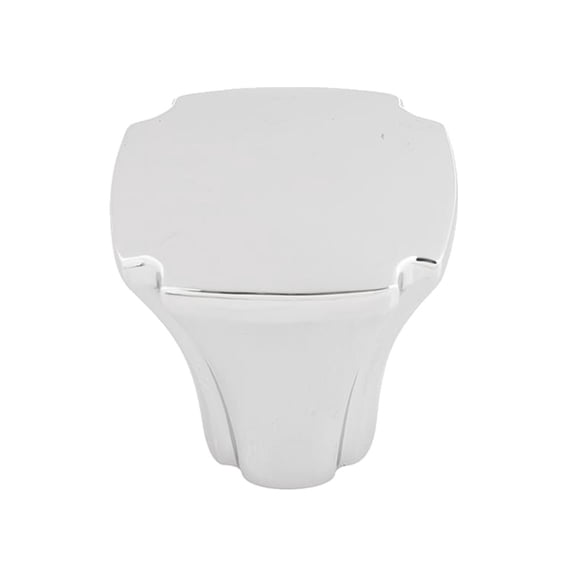 Hickory Hardware H077861CH 1.125 in. Square Veranda Collection Knob, Chrome Finish